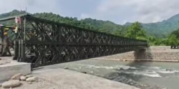दूधिया का बेली ब्रिज मंगलवार दिन भर बंद