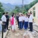 रिंबी में भूस्खलन से क्षतिग्रस्त सड़क का काम मंगलवार से होगा शुरू