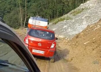 NH-10 के 20 माइल पर आवाजाही बहाल, जाम से यातायात धीमा