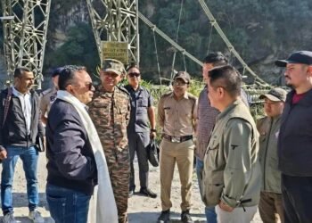 मंत्री ने ड्जोंगू में सड़क एवं बुनियादी ढांचा परियोजनाओं का लिया जायजा